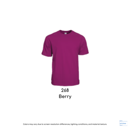 T-Shirt - Symbolic Siro Cotton Unisex | Berry | 268 | AG210