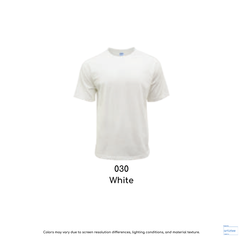 Oversized Fit T-Shirt Ultimate Siro Cotton Unisex White AG240 030