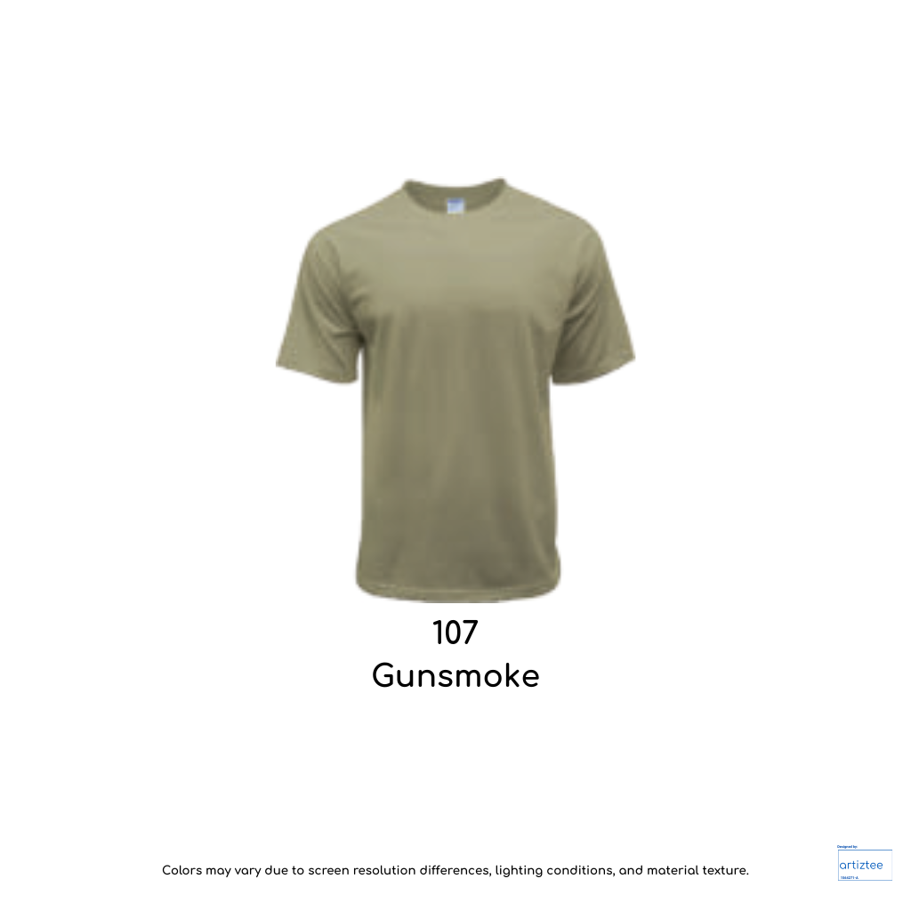 Oversized Fit T-Shirt Ultimate Siro Cotton Unisex Gunsmoke AG240 107