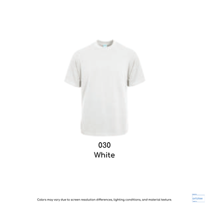 Oversized Fit T-Shirt - Sartorial Siro Cotton | Unisex | White | 030 | AG 280