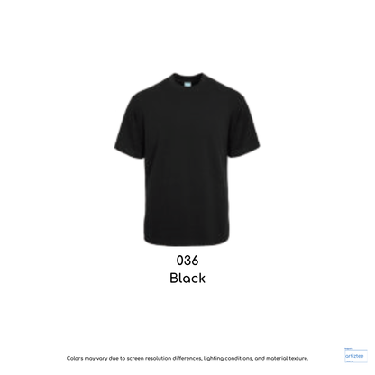 Oversized Fit T-Shirt - Sartorial Siro Cotton | Unisex | Black | 036 | AG 280