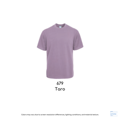 Oversized Fit T-Shirt - Sartorial Siro Cotton | Unisex | Taro | 679 | AG 280