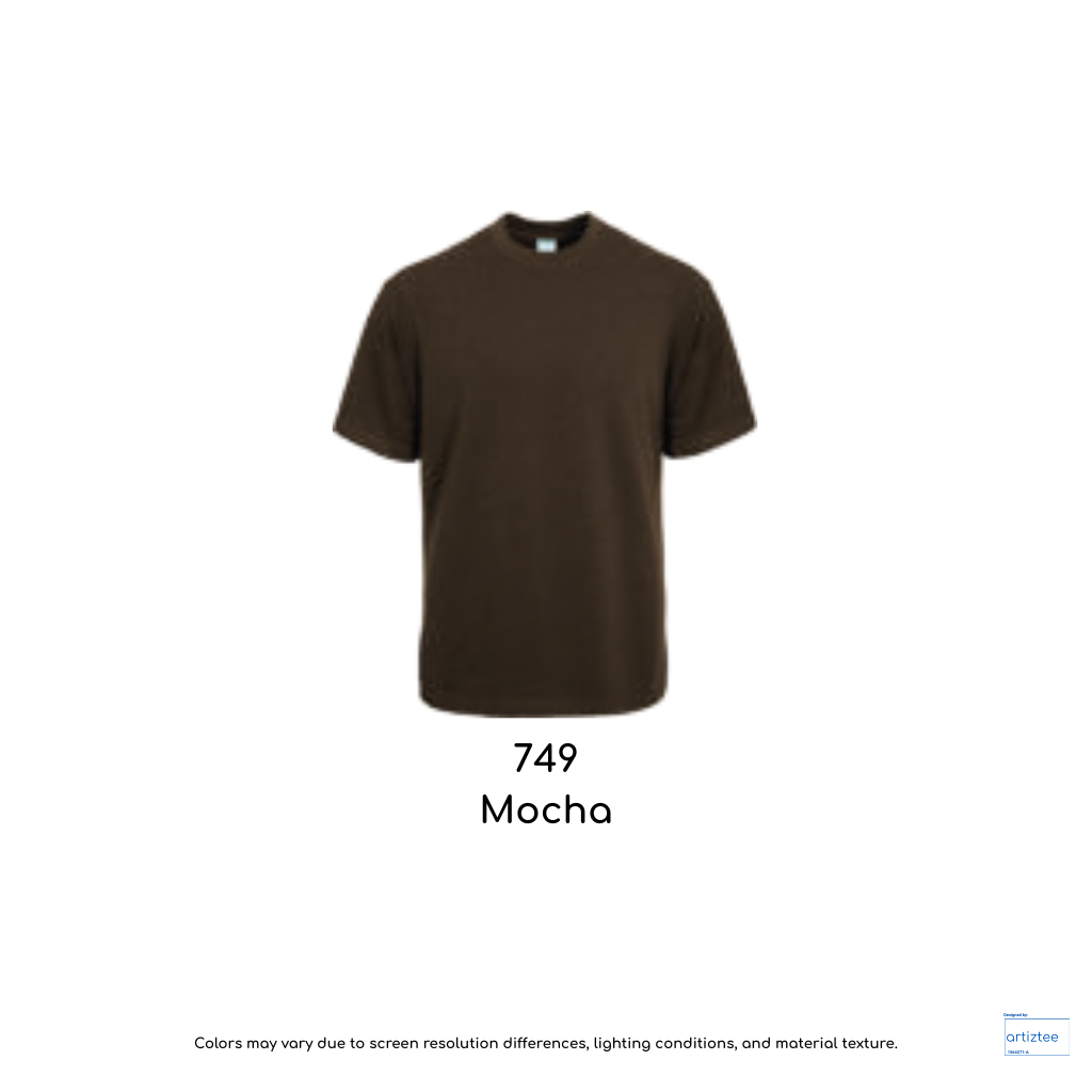 Oversized Fit T-Shirt - Sartorial Siro Cotton | Unisex | Mocha | 749 | AG 280