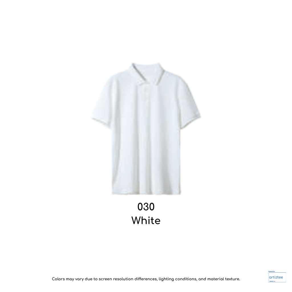 Polo Vero Unisex 220gsm AG3220 White 030