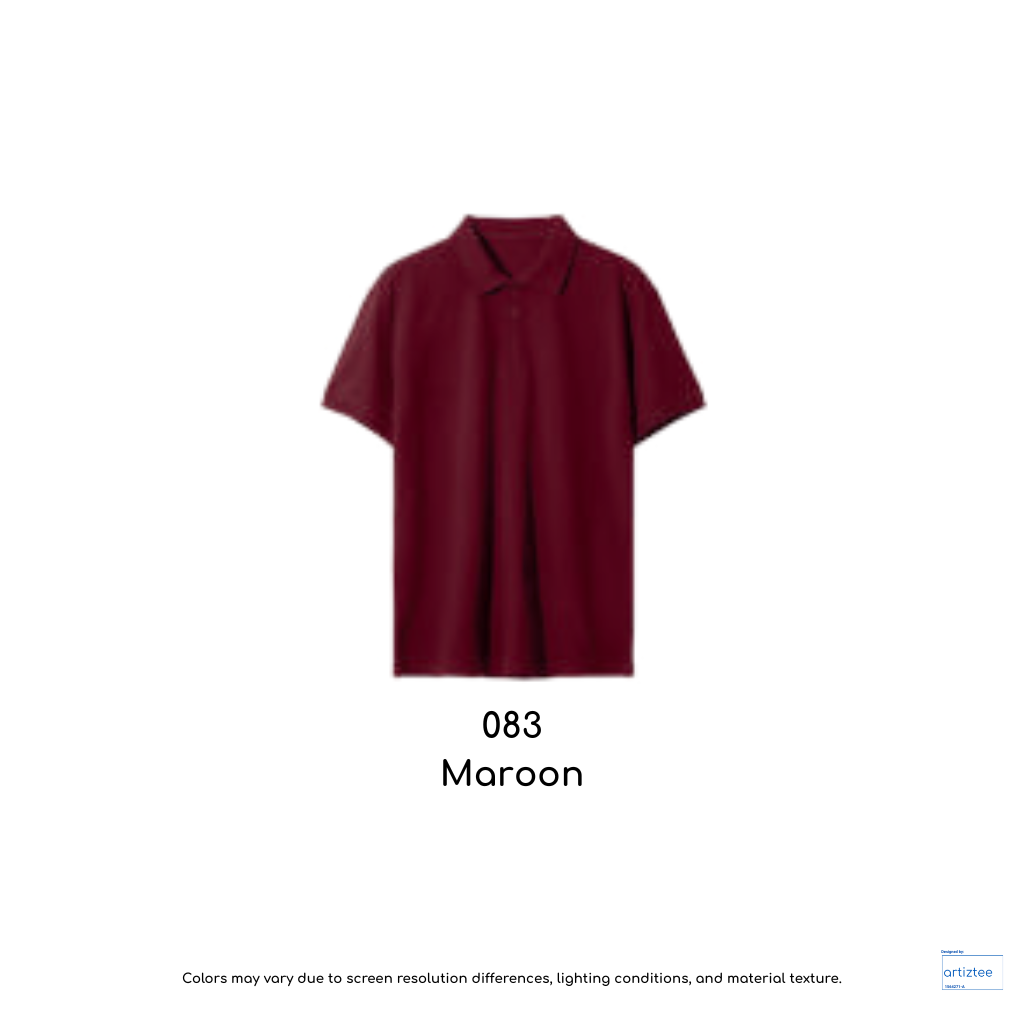 Polo Vero Unisex 220gsm AG3220 Maroon 083