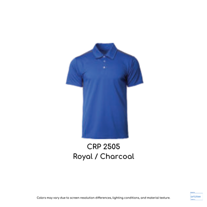 Polo Ocean Quick-Drying Unisex 160gsm Royal Charcoal CRP2505