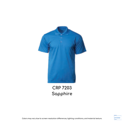 Polo COLtec Performance 160gsm Unisex Sapphire CRP7203