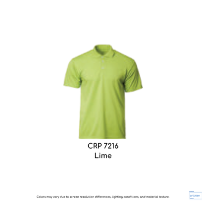 Polo COLtec Performance 160gsm Unisex Lime CRP7216