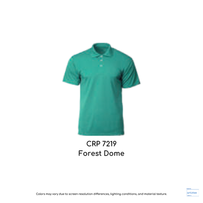 Polo COLtec Performance 160gsm Unisex Jade Dome CRP7219