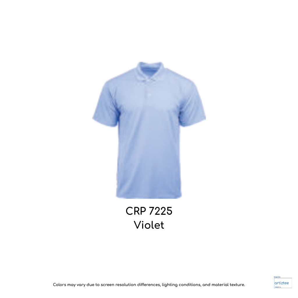 Polo COLtec Performance 160gsm Unisex Violet CRP7225