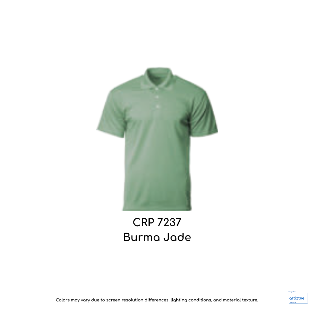 Polo COLtec Performance 160gsm Unisex Burma Jade CRP7237
