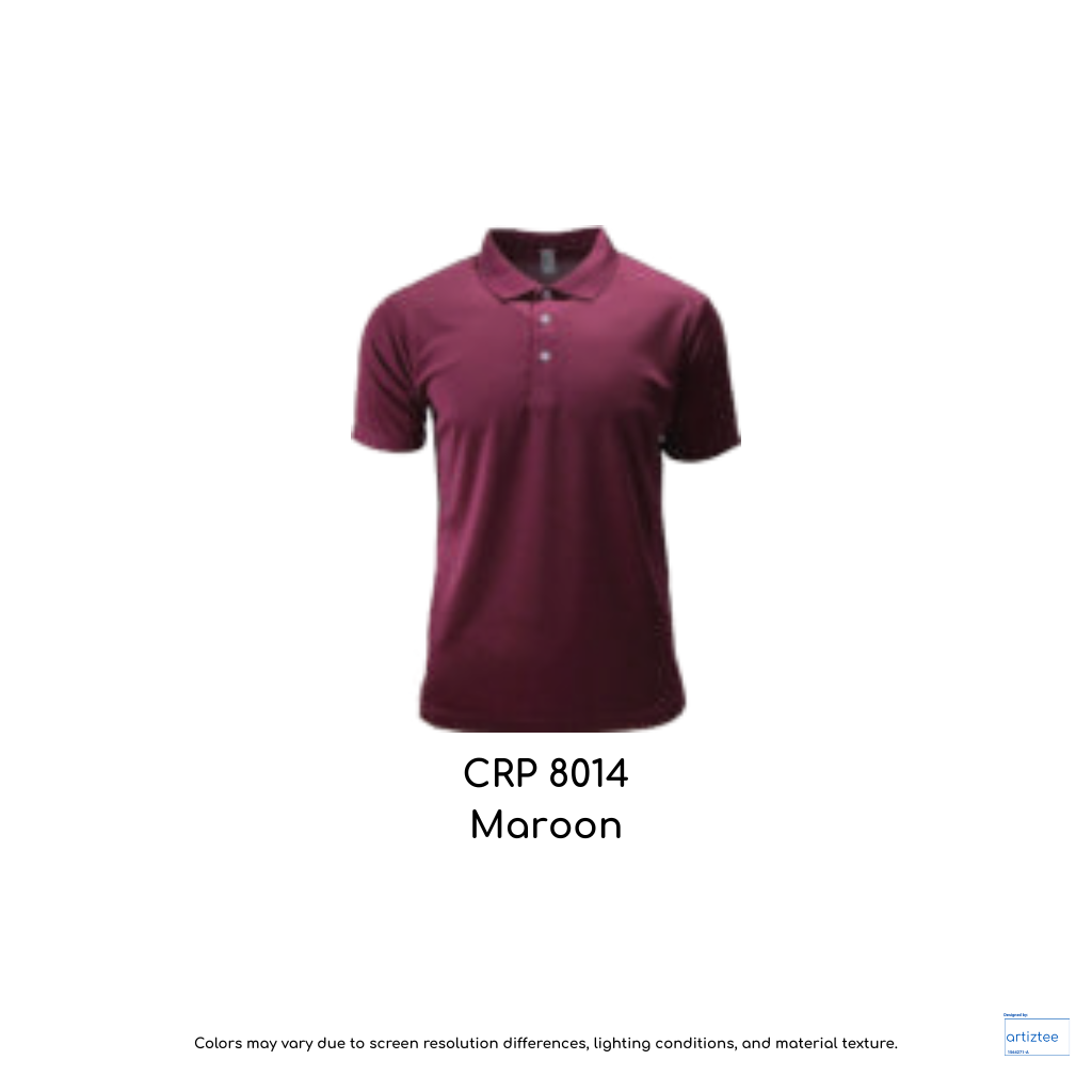 Polo DRYtec Performance Unisex 150gsm Maroon CRP8014
