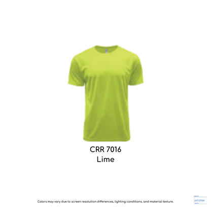 CRR7016 Lime DRYtec Performance Tee Unisex 150gsm