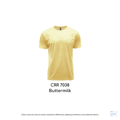 CRR7038 Buttermilk DRYtec Performance Tee Unisex 150gsm