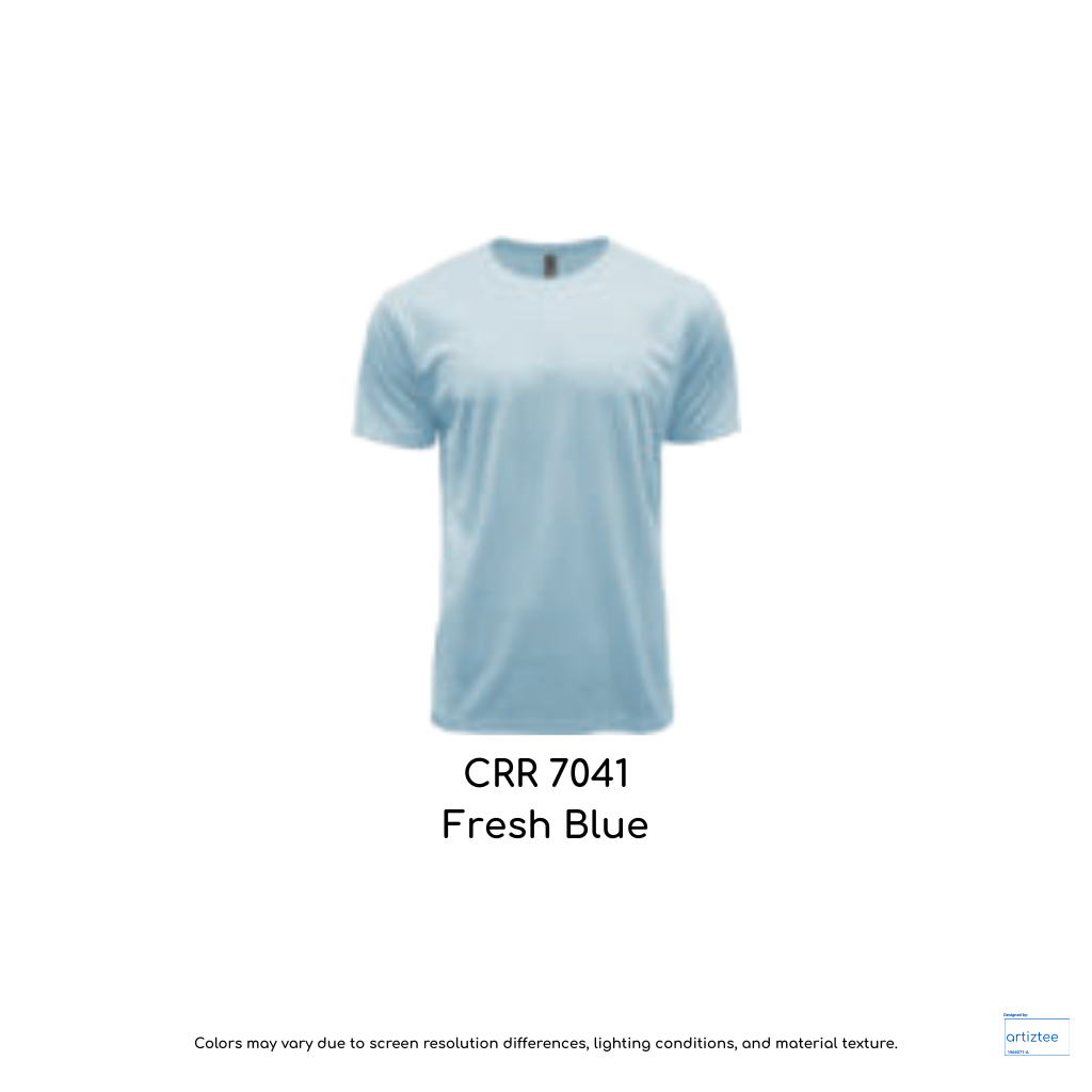 CRR7041 Fresh Blue DRYtec Performance Tee Unisex 150gsm