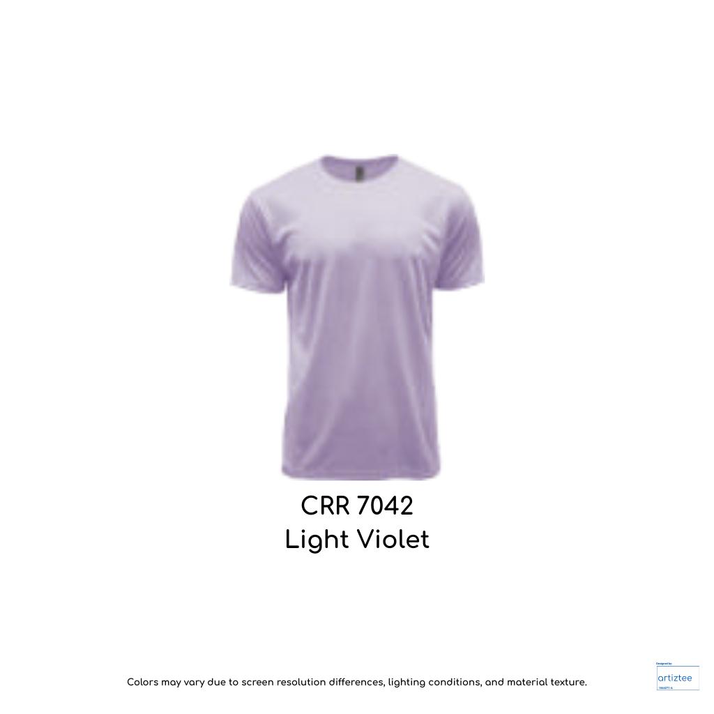 CRR7042 Light Violet DRYtec Performance Tee Unisex 150gsm