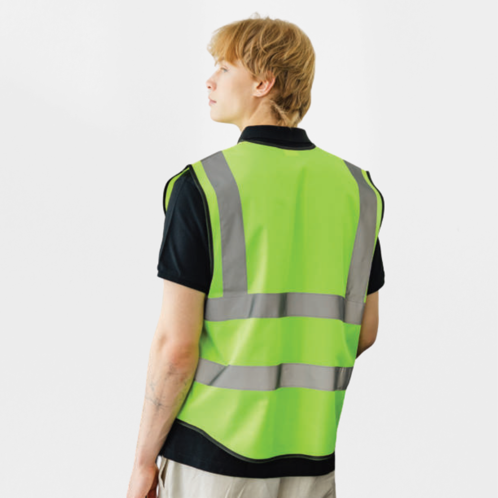 CRSV3100 vest reflective safety pocket 120gsm Artiztee