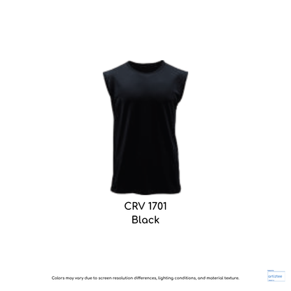 CRV1701 Vigor Unisex Vest 160gsm Black
