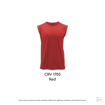 CRV1703 Vigor Unisex Vest 160gsm Red