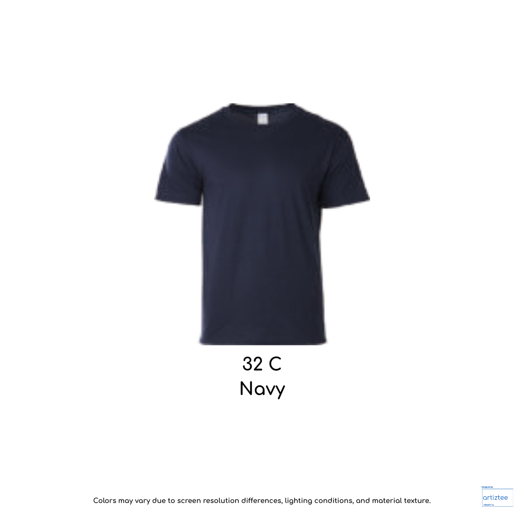 Heavyweight T-Shirt Unisex 210gsm Navy 32C HA00
