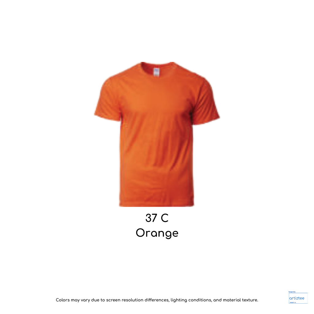 Heavyweight T-Shirt Unisex 210gsm Orange 37C HA00