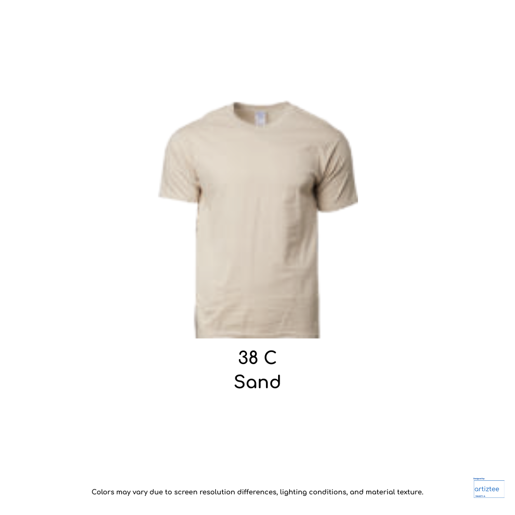 Heavyweight T-Shirt Unisex 210gsm Sand 38C HA00