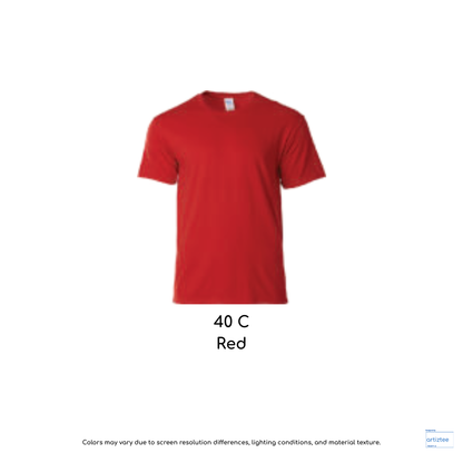 Heavyweight T-Shirt Unisex 210gsm Red 40C HA00