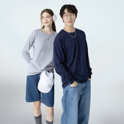 T-Shirt Long Sleeve - Unisex 210gsm Cotton HA40 | Artiztee