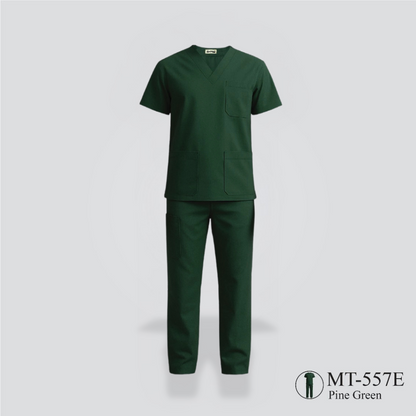 Unisex Medical Scrub - Pine Green