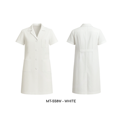 Medical Lab White Coat - Unisex - MT-558W Artiztee