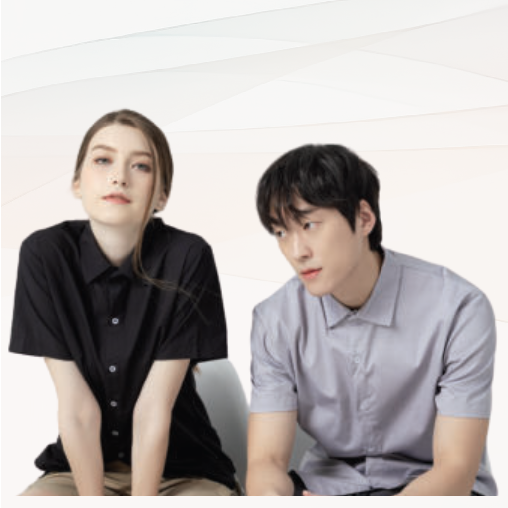 NHB1500 premium oxford short sleeve shirt unisex 160gsm Artiztee