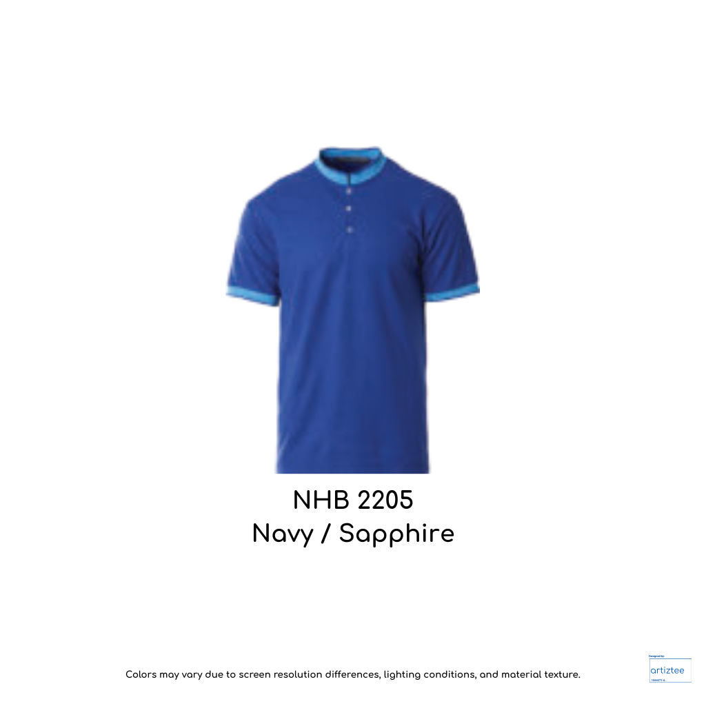 Polo Shirt York Unisex 220gsm Navy Sapphire | NHB2205