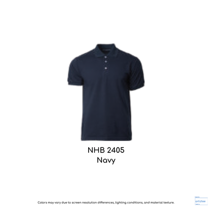 Polo Shirt Soft-Touch Unisex 220gsm | Navy | NHB2405
