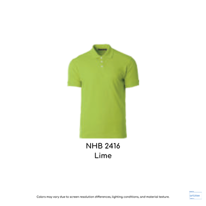 Polo Shirt Soft-Touch Unisex 220gsm | Lime | NHB2416