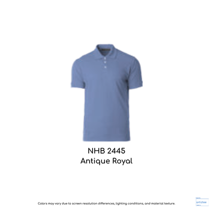 Polo Shirt Soft-Touch Unisex 220gsm | Antique Royal | NHB2445