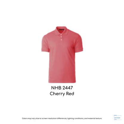 Polo Shirt Soft-Touch Unisex 220gsm | Cherry Red | NHB2447