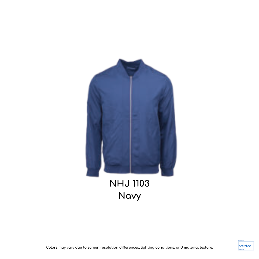 Bomber jacket unisex 220gsm NHJ1103 navy