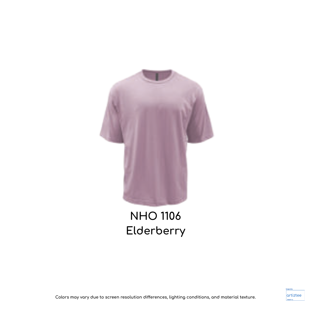 Oversized T-Shirt Dynamite Crew Neck Unisex Elderberry | NHO1106