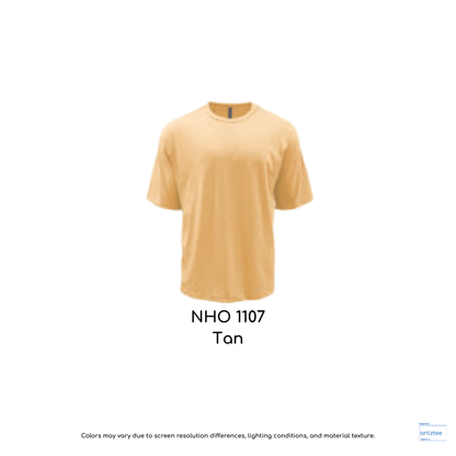 Oversized T-Shirt Dynamite Crew Neck Unisex Tan | NHO1107
