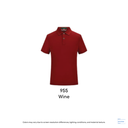 Polo - Eminent Unisex 200gsm | Wine | NHP82007-955