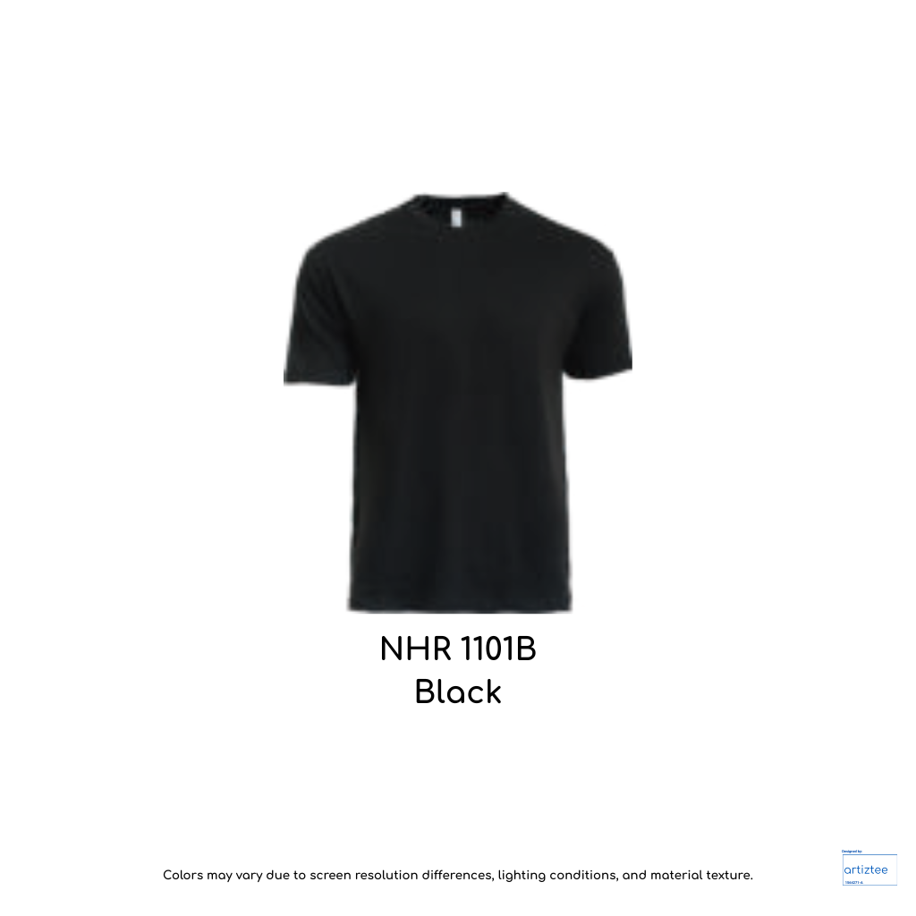 T-Shirt Youth Unisex 160gsm | Black | NHR1101B