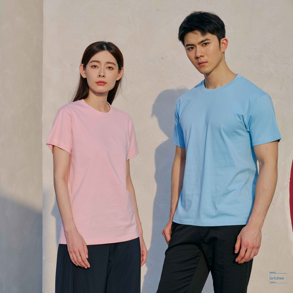 T-Shirt Combed Cotton Unisex - 190gsm | RC03 | Models | Artiztee