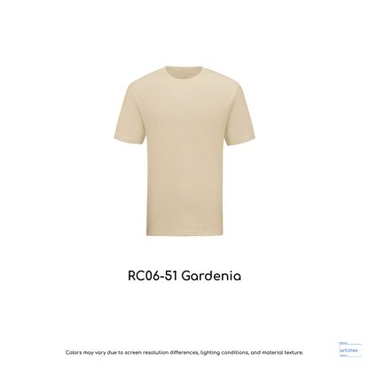 T-Shirt - Superb Cotton RC06-51 Gardenia | Unisex 220gsm | Artiztee