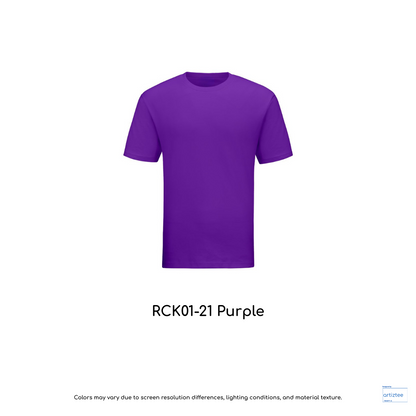 Kid T-Shirt - Combed Cotton RCK01-21 Purple | Unisex 160gsm | Artiztee