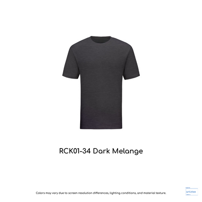 Kid T-Shirt - Combed Cotton RCK01-34 Dark Melange | Unisex 160gsm | Artiztee