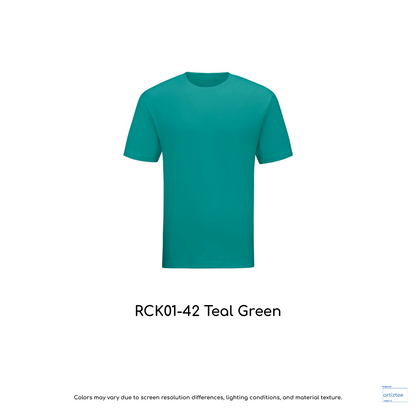 Kid T-Shirt - Combed Cotton RCK01-42 Teal Green | Unisex 160gsm | Artiztee