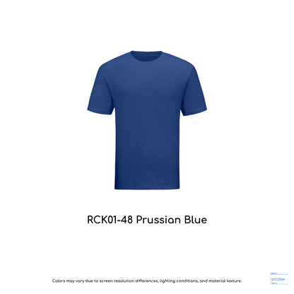 Kid T-Shirt - Combed Cotton RCK01-48 Prussian Blue | Unisex 160gsm | Artiztee