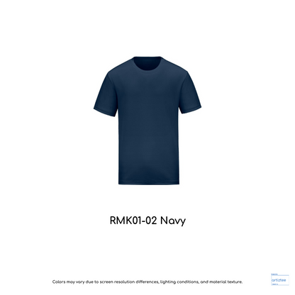 Kid T-Shirt - Microfiber RMK01-02 Navy | Unisex 160gsm | Artiztee