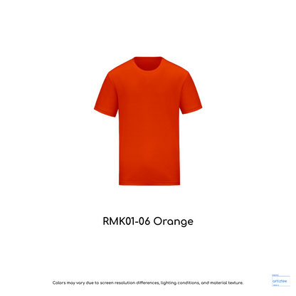 Kid T-Shirt - Microfiber RMK01-06 Orange | Unisex 160gsm | Artiztee