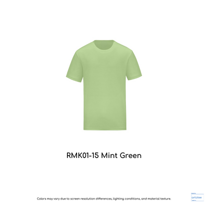 Kid T-Shirt - Microfiber RMK01-15 Mint Green | Unisex 160gsm | Artiztee